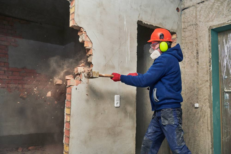 Avant travaux/démolition, Montpellier, ADÉNA